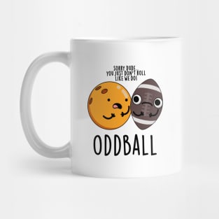 Oddball Cute Football Pun Mug